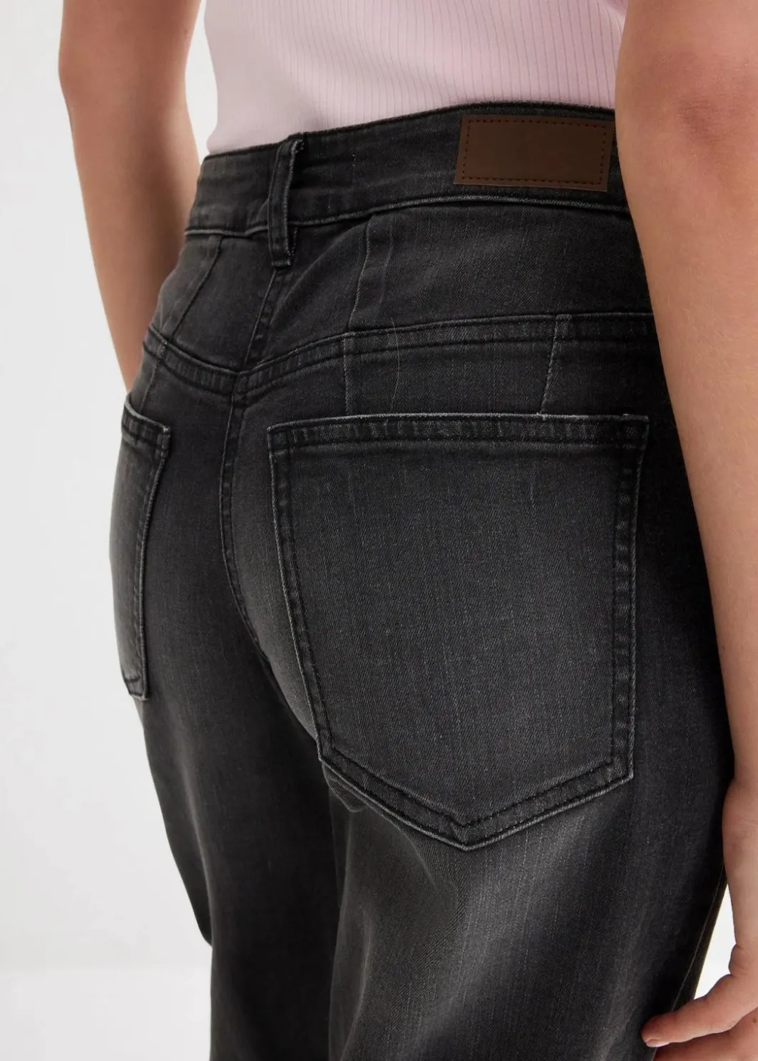 Damen bonprix Jeans|Bekleidung·Shirts & Tops|Barrel-Jeans Mid Waist