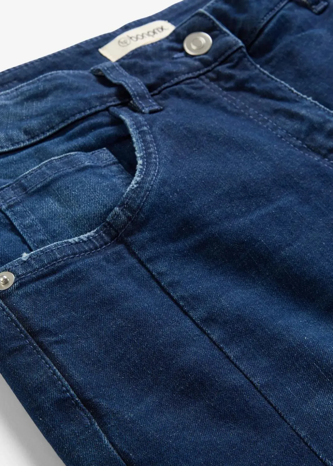 Damen bonprix Bekleidung·Shirts & Tops|Jeans|Barrel-Jeans Mid Waist