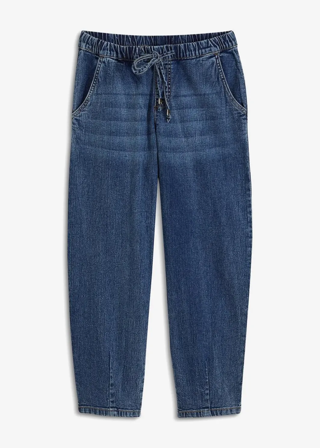 Damen bonprix Jeans|Bekleidung·Shirts & Tops|Barrel-Jeans, Mid Waist, Bequembund
