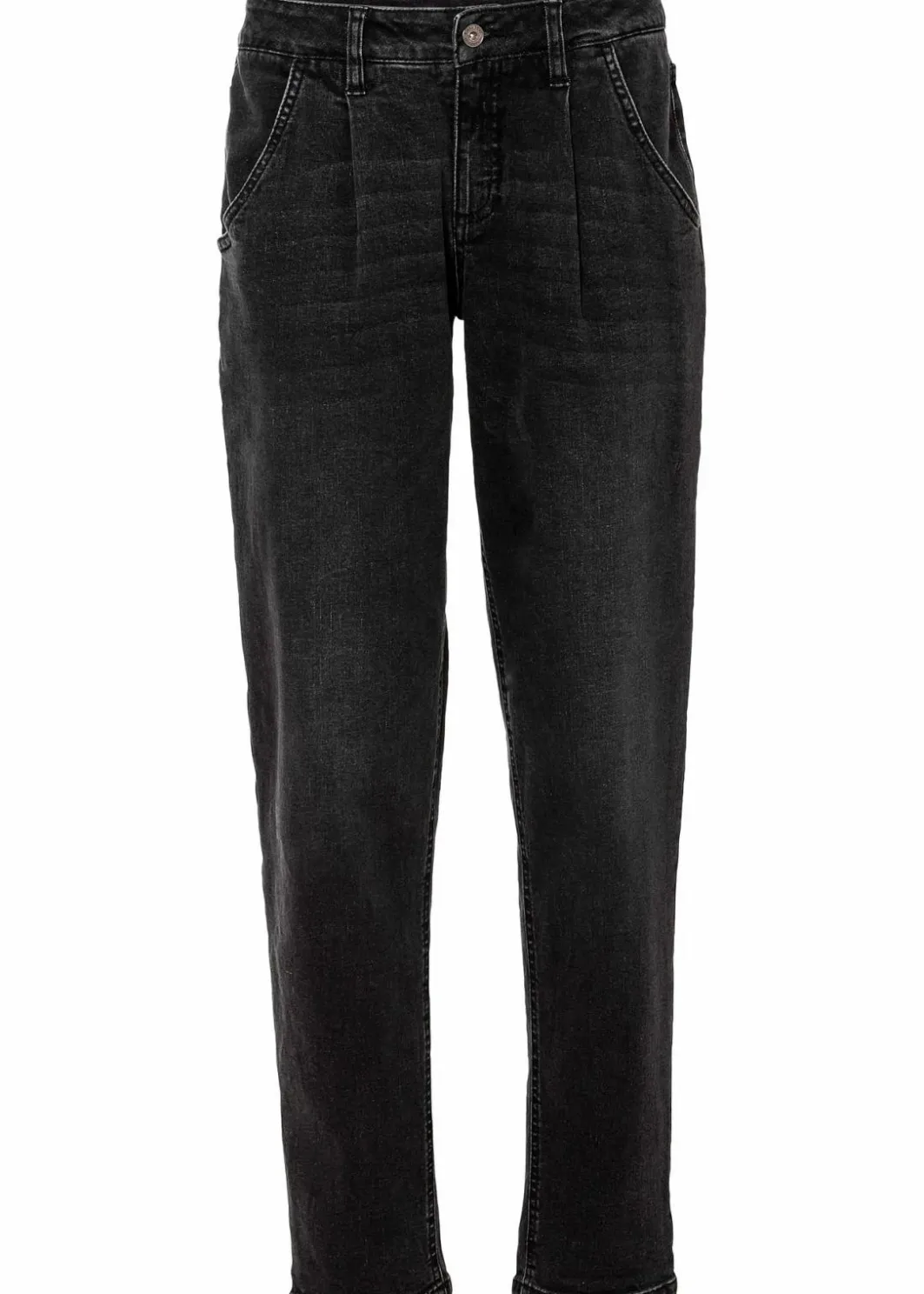 Hot Barrel-Jeans, Mid Waist, Stretch Damen Jeans|Bekleidung·Shirts & Tops