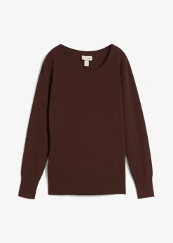 New Basic Pullover mit recycelter Baumwolle Damen Bekleidung·Röcke|Bekleidung·Jeans