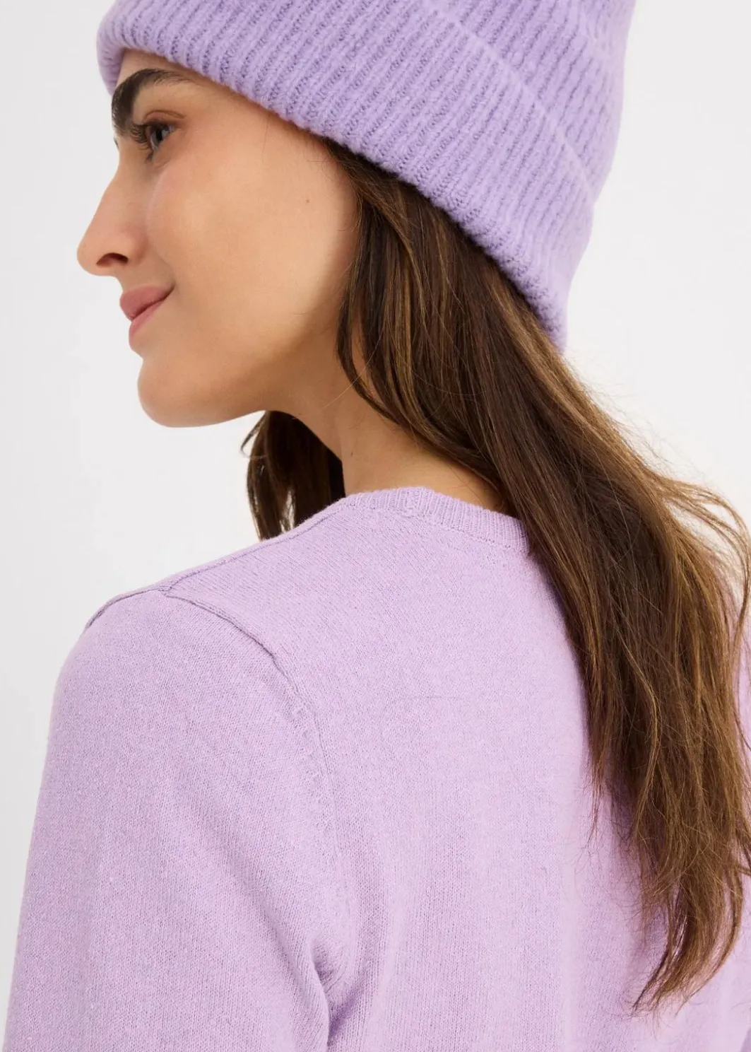 Discount Basic Pullover mit recycelter Baumwolle Damen Strickmode|Pullover & Strickjacken
