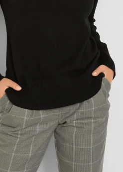 Best Basic Pullover mit Stehkragen mit recycelter Baumwolle Damen Pullover & Strickjacken|Basics
