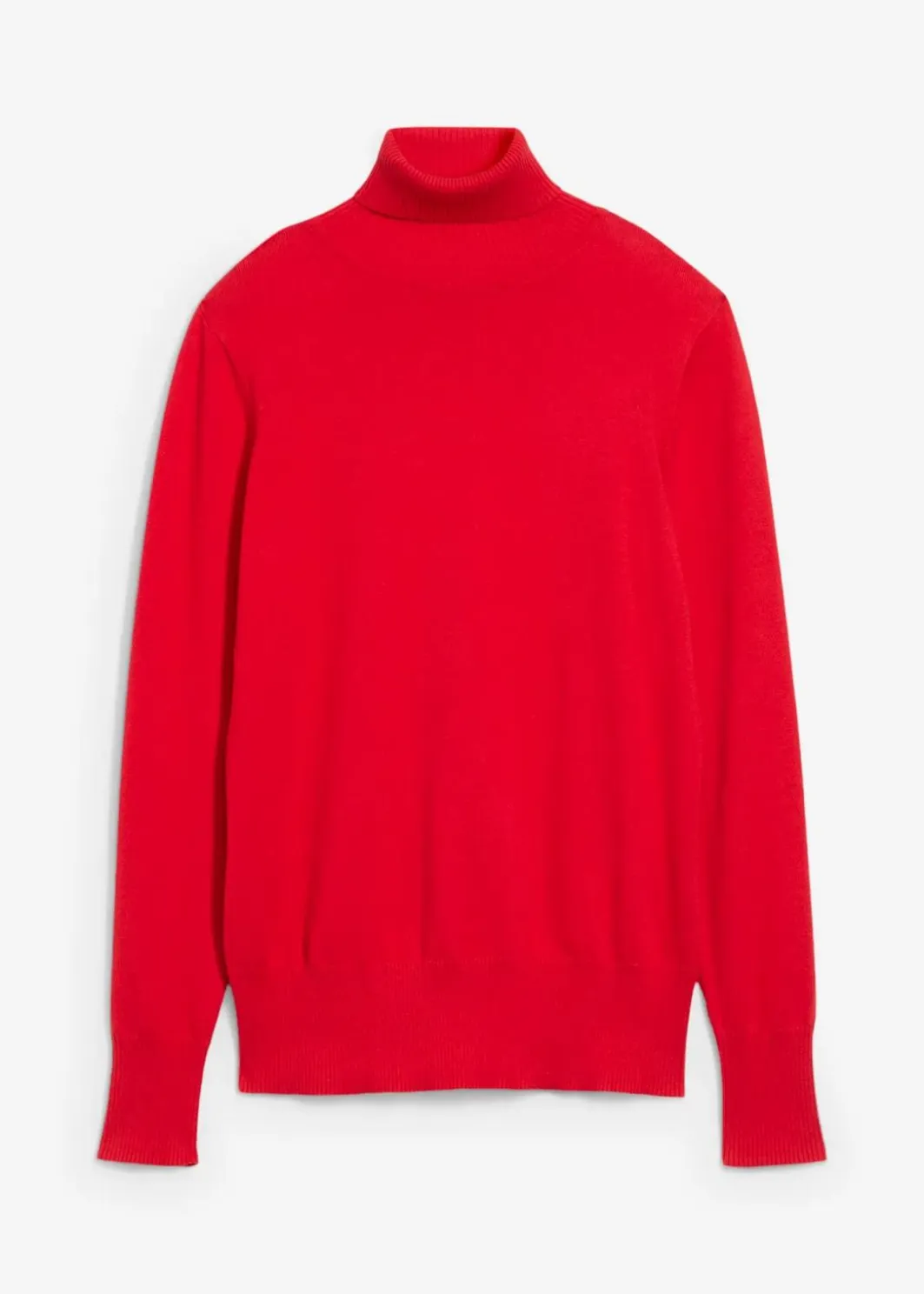 Damen bonprix Pullover & Strickjacken|Basics|Basic Rollkragenpullover