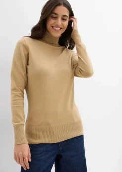 Clearance Basic Rollkragenpullover Damen Bekleidung·Umstandsmode|Strickmode