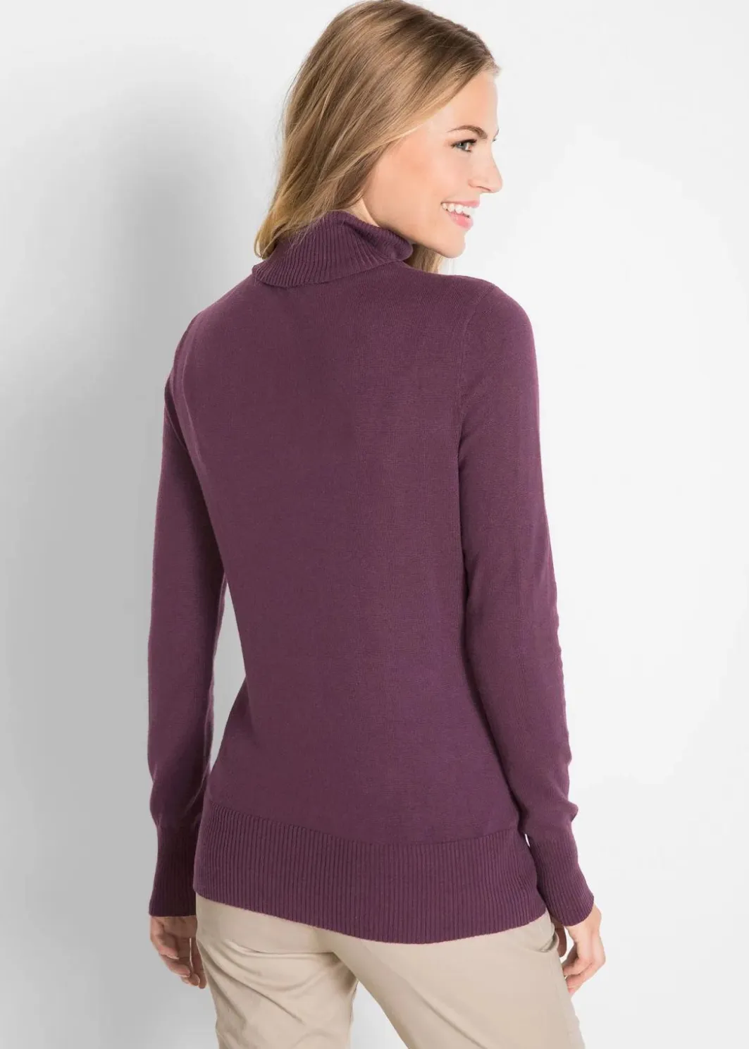 Basic Rollkragenpullover Damen Pullover & Strickjacken|Basics
