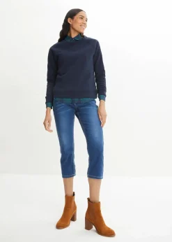 Damen bonprix Sweat|Basics|Basic Sweatshirt