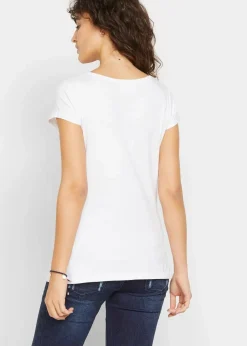 Damen bonprix Bekleidung·Blazer|Nachhaltigere Materialien|Basic Umstandsshirts aus Bio-Baumwolle, (2er-Pack)​