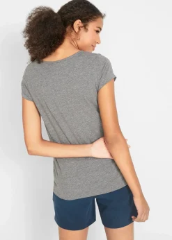 Damen bonprix Nachhaltigere Materialien|Umstandsmode|Basic Umstandsshirts aus Bio-Baumwolle, (2er-Pack)​