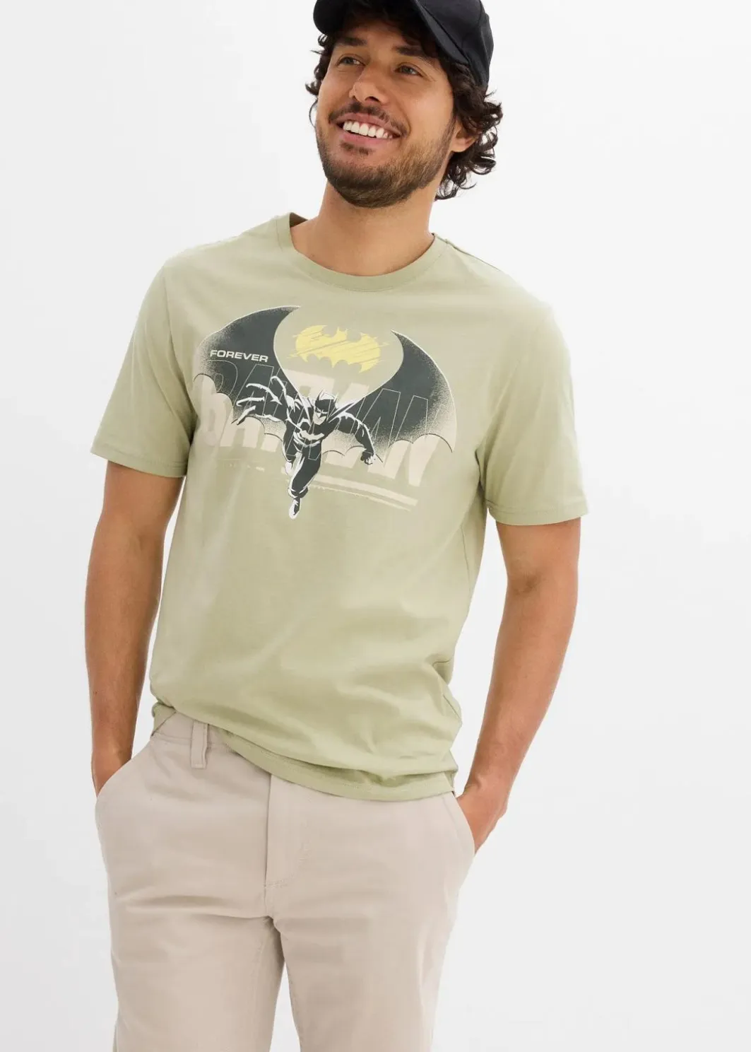 Hot Batman T-Shirt aus reiner Baumwolle Herren Große Größen|Shirts & Polos