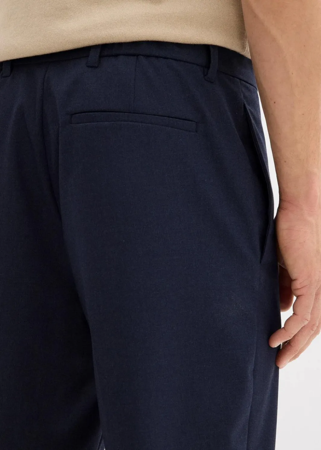 Herren bonprix Große Größen|Anzüge & Sakkos|Baukasten Anzugshose, Relaxed Fit
