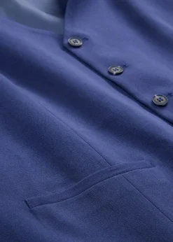 Herren bonprix Große Größen|Anzüge & Sakkos|Baukasten Anzugweste, Regular Fit