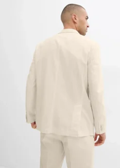 Clearance Baukasten Sakko mit Leinen, Regular Fit Herren Große Größen|Anzüge & Sakkos
