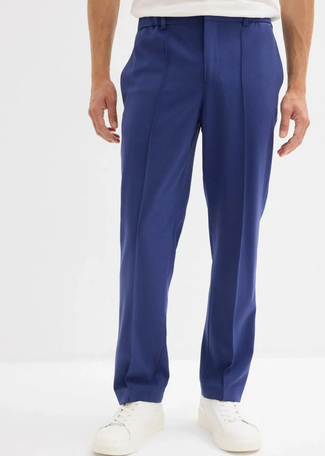 Herren bonprix Große Größen|Anzüge & Sakkos|Baukasten Stretch-Anzughose, Regular Fit