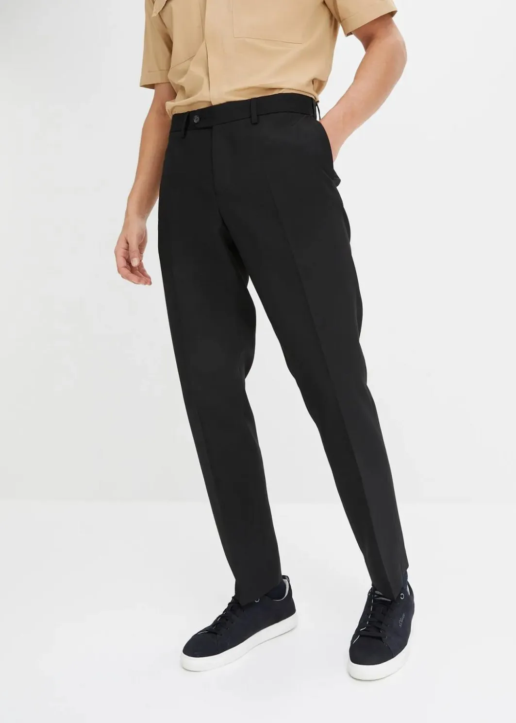 Herren bonprix Große Größen|Anzüge & Sakkos|Baukasten-Anzugshose, Regular Fit
