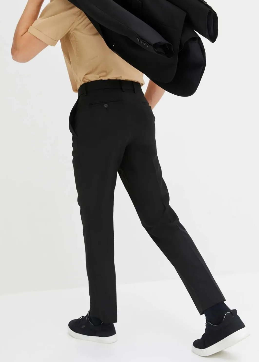 Herren bonprix Große Größen|Anzüge & Sakkos|Baukasten-Anzugshose, Regular Fit