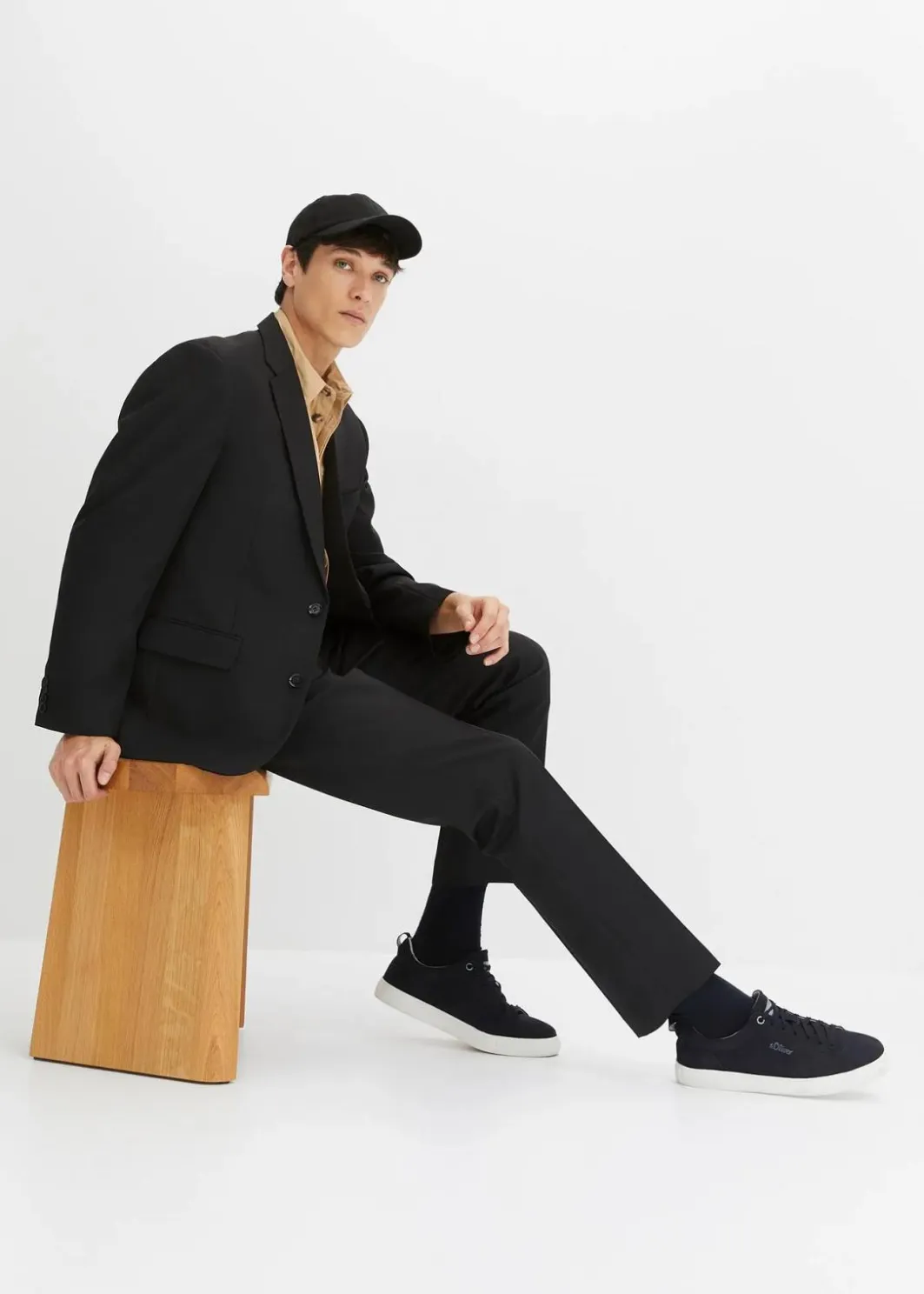 Herren bonprix Große Größen|Anzüge & Sakkos|Baukasten-Sakko, Regular Fit
