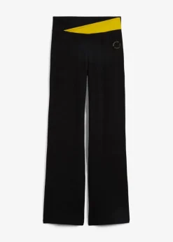 New Baumwoll Sporthose mit Stretch, Bootcut Damen Hosen|Sportbekleidung