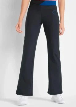 Damen bonprix Hosen|Sportbekleidung|Baumwoll Sporthose mit Stretch, Bootcut
