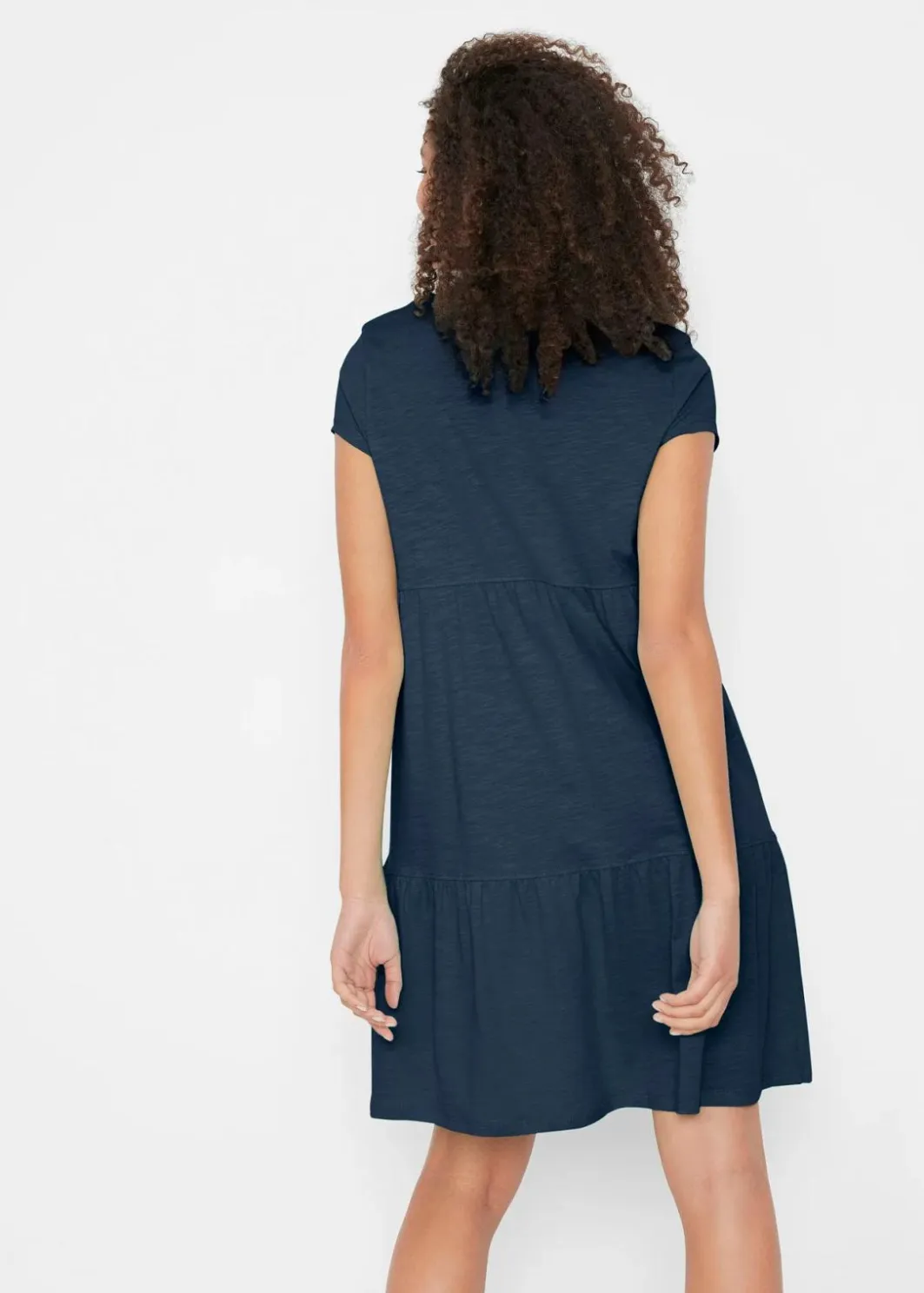 Discount Baumwoll Tunika-Kleid, kurzarm Damen Bekleidung·Pullover & Strickjacken|Kleider