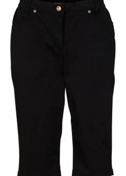 Online Baumwoll-Bermuda mit Bequembund Damen Hosen|Shorts
