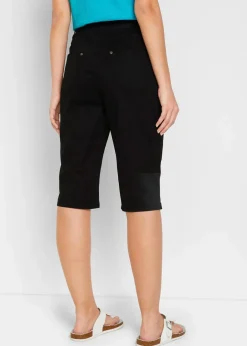 Online Baumwoll-Bermuda mit Bequembund Damen Hosen|Shorts