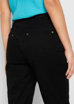 Online Baumwoll-Bermuda mit Bequembund Damen Hosen|Shorts