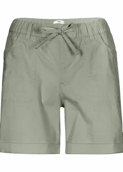 Outlet Baumwoll-Bermuda mit Gummibund Damen Bekleidung·Outdoorbekleidung|Bekleidung·Kleider