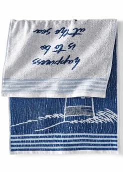 Sale Baumwollhandtuch mit Leuchtturm Handtücher