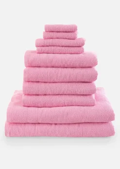 bonprix Handtücher|Baumwollhandtuch Set (10-tlg. Set)