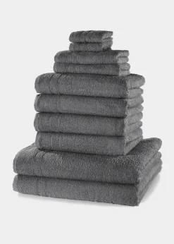 bonprix Handtücher|Baumwollhandtuch Set (10-tlg. Set)