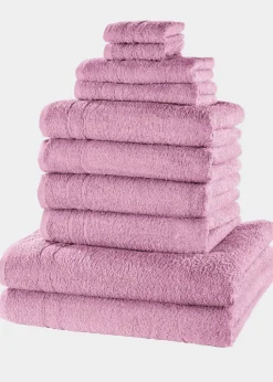 Sale Baumwollhandtuch Set (10-tlg. Set) Handtücher