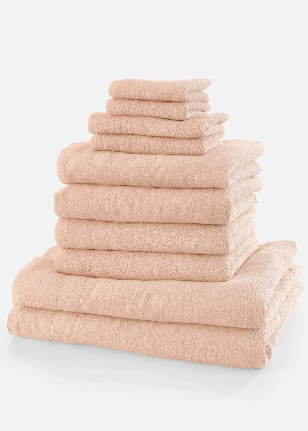 bonprix Handtücher|Baumwollhandtuch Set (10-tlg. Set)