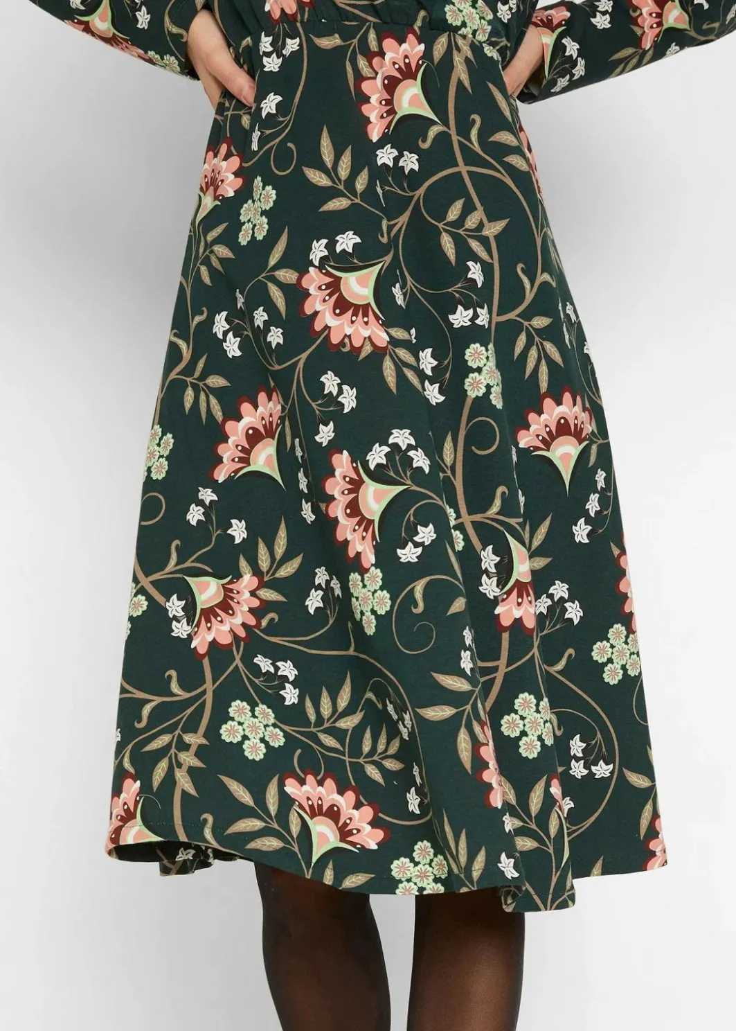 Sale Baumwoll-Jerseykleid in Wickeloptik Damen Bekleidung·Pullover & Strickjacken|Kleider