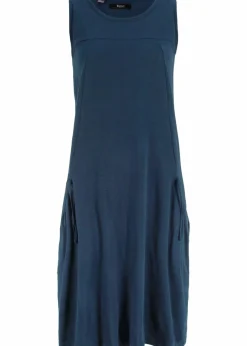 Damen bonprix Bekleidung·Pullover & Strickjacken|Kleider|Baumwoll-Jerseykleid mit Taschen