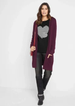 Sale Baumwoll-Langarmshirt, bedruckt Damen Shirts & Tops