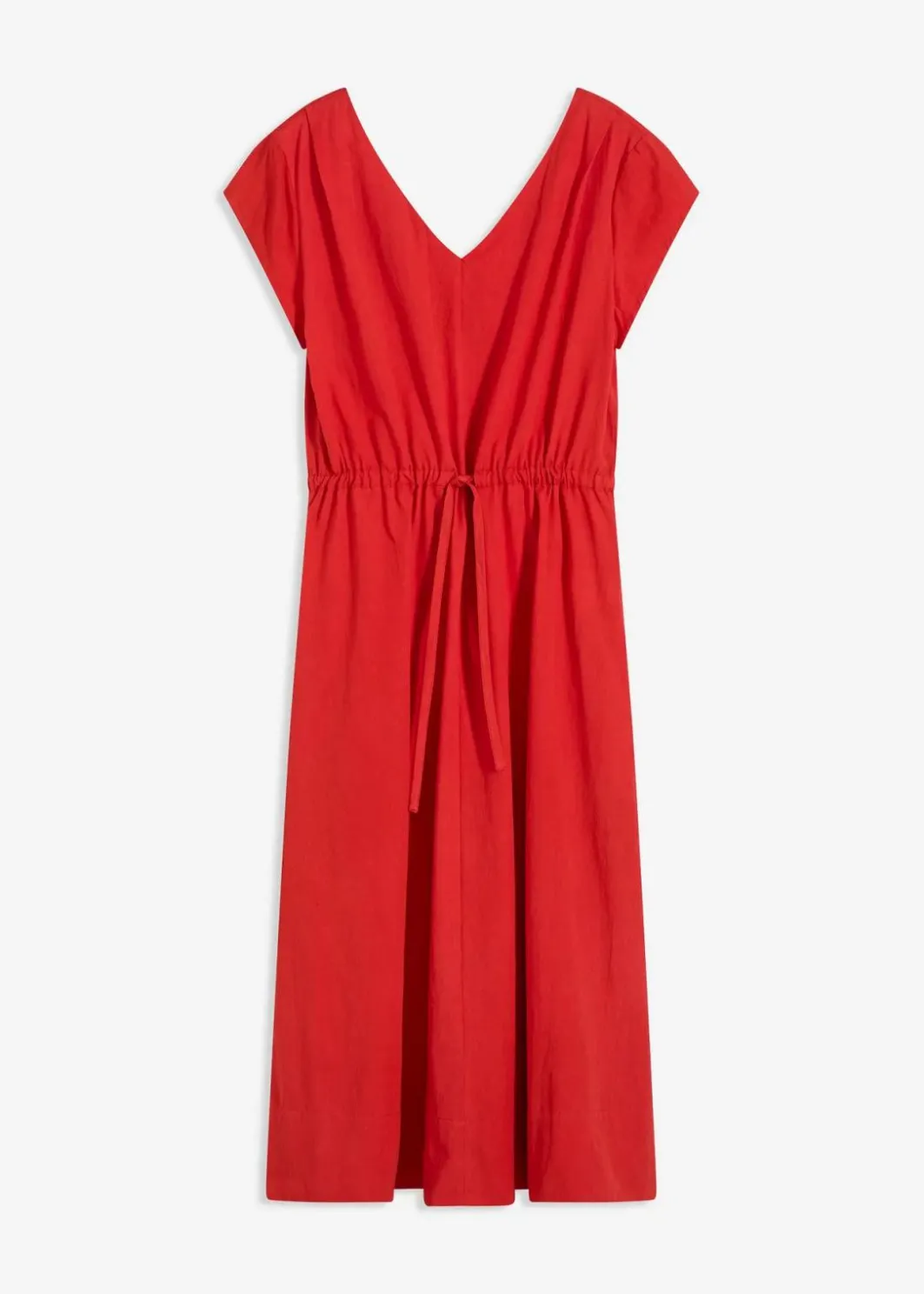 Online Baumwoll-Popeline Kleid mit variablem Zugband Damen Kleider|Bekleidung·Pullover & Strickjacken