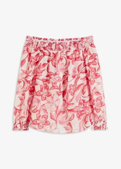 Damen bonprix Bekleidung·Jacken & Mäntel|Blusen & Tuniken|bedruckte Carmenbluse