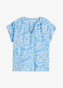 Damen bonprix Bekleidung·Jacken & Mäntel|Blusen & Tuniken|bedruckte Tunikabluse