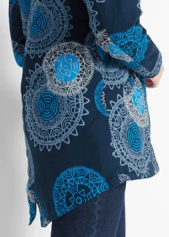 Discount Bedruckter Baumwoll-Parka mit Kapuze Damen Jacken & Mäntel|Bekleidung·Hosen