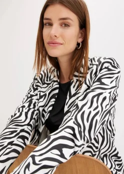 Damen bonprix Zweiteiler & Sets|Blazer|bedruckter Blazer