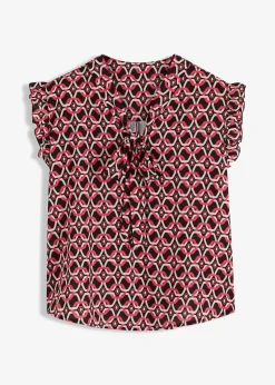 Outlet bedrucktes Blusentop Damen Bekleidung·Jacken & Mäntel|Blusen & Tuniken