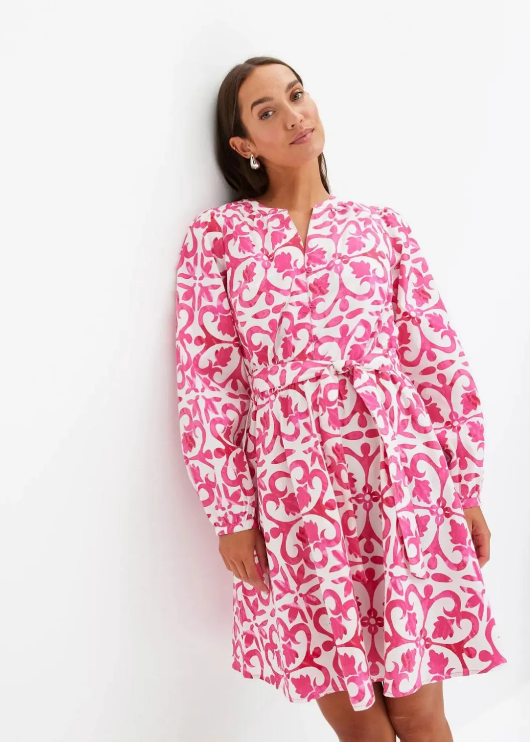 Sale bedrucktes Kleid Damen Kleider|Bekleidung·Pullover & Strickjacken