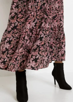 New Bedrucktes Maxikleid Damen Bekleidung·Pullover & Strickjacken|Nachhaltigere Materialien