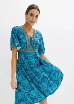 New bedrucktes Minikleid Damen Kleider|Bekleidung·Pullover & Strickjacken