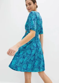 New bedrucktes Minikleid Damen Kleider|Bekleidung·Pullover & Strickjacken