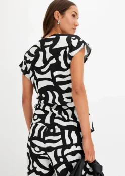 Damen bonprix Zweiteiler & Sets|Shirts & Tops|bedrucktes Shirt