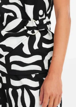 Damen bonprix Zweiteiler & Sets|Shirts & Tops|bedrucktes Shirt