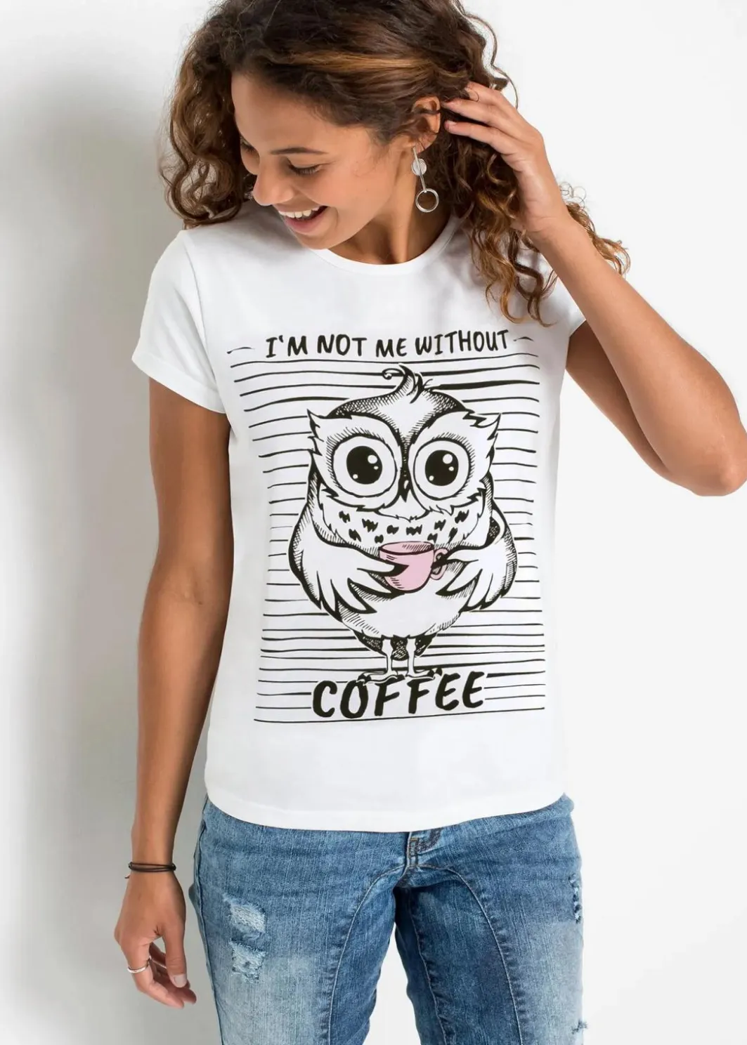 Online Bedrucktes T-Shirt Damen Shirts & Tops