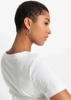 Damen bonprix Nachhaltigere Materialien|Shirts & Tops|Bedrucktes T-Shirt aus Bio-Baumwolle